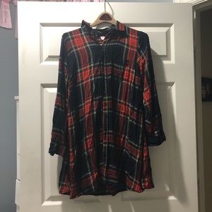 Flannel Dress